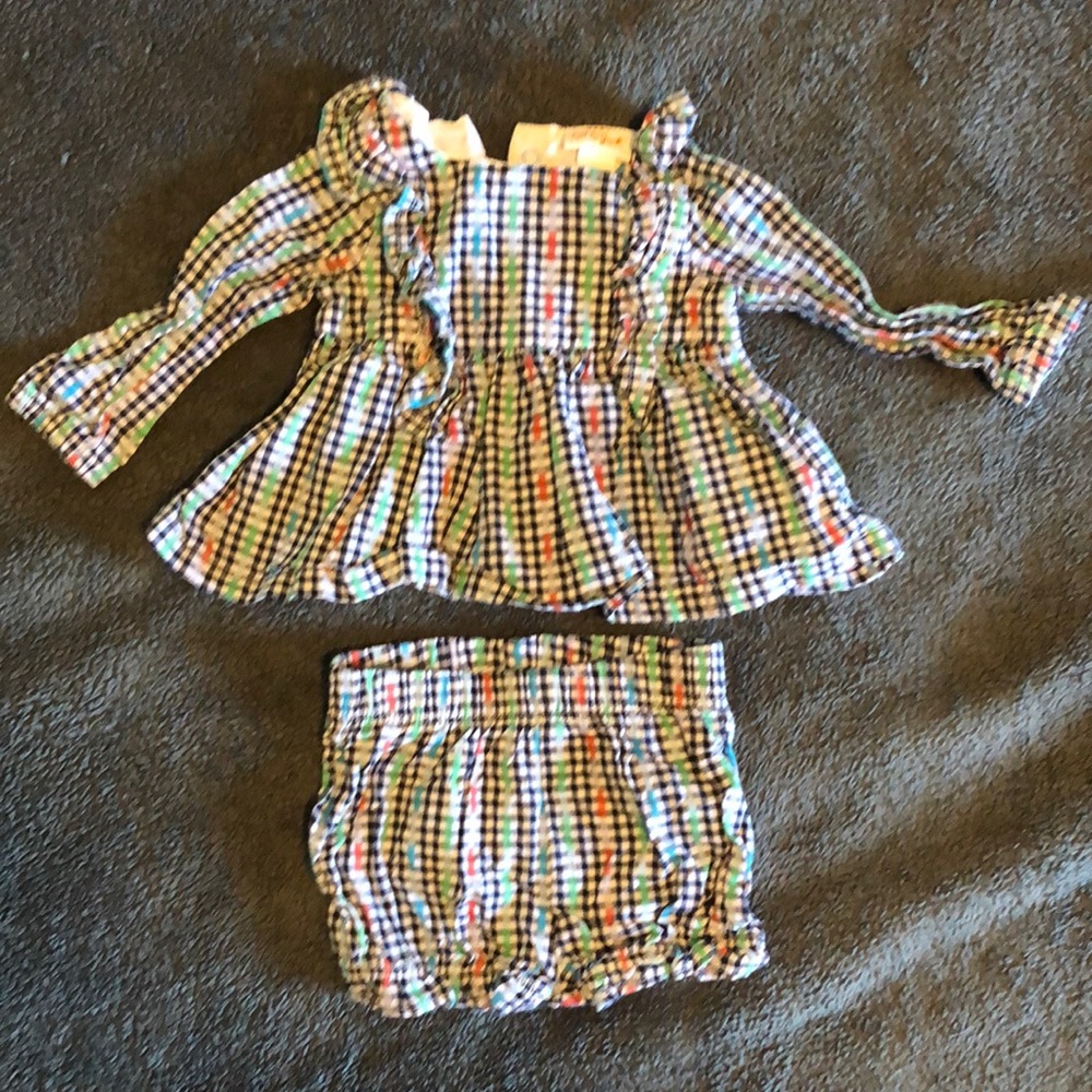 Ruffle Top and Matching Shorts